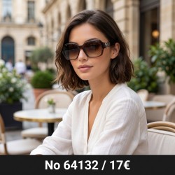 Γυαλιά Ηλίου Καφέ Oversized...