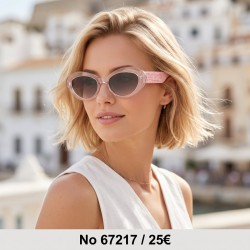 Γυναικεία Ροζ Fashion Oval...