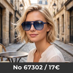 Unisex Γυαλιά Ηλίου Μπλε...