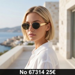 Unisex Γυαλιά Ηλίου Οβάλ...