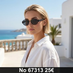 Unisex Γυαλιά Ηλίου Οβάλ...