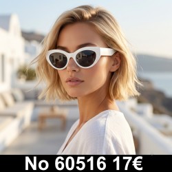 Γυναικεία Λευκά Cat Eye...