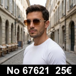 Unisex Χρυσά Γυαλιά Ηλίου...